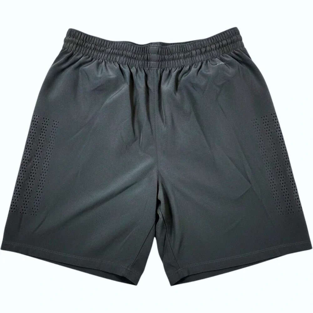 Adidas Climalite Mens Black Athletic Training Shorts Size M Side Pockets